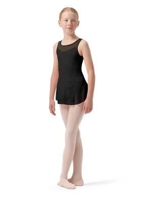 Bloch CR0501 Sage Mesh Wrap Skirt