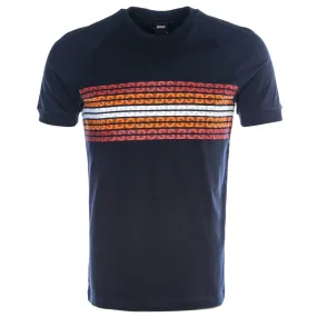 BOSS Teera T Shirt in Navy