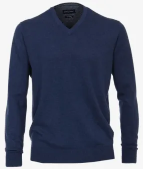 Casa Moda V-Neck Cotton Jumper