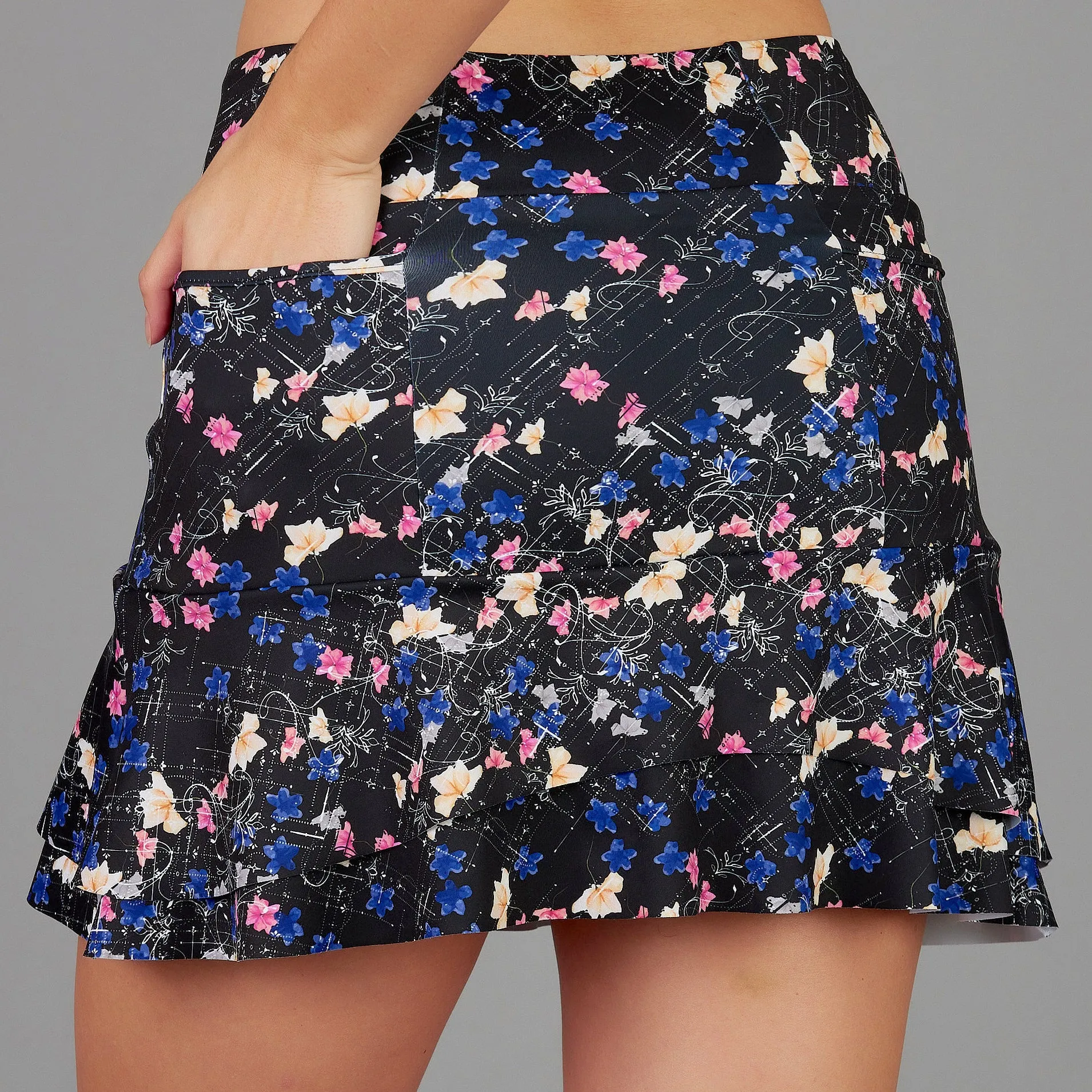 Dahlia Mid Skort (print)