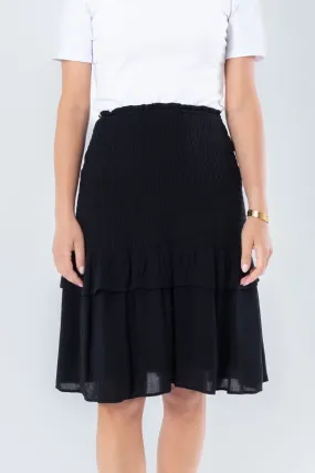 EMILY SKIRT (BLACK) 23"