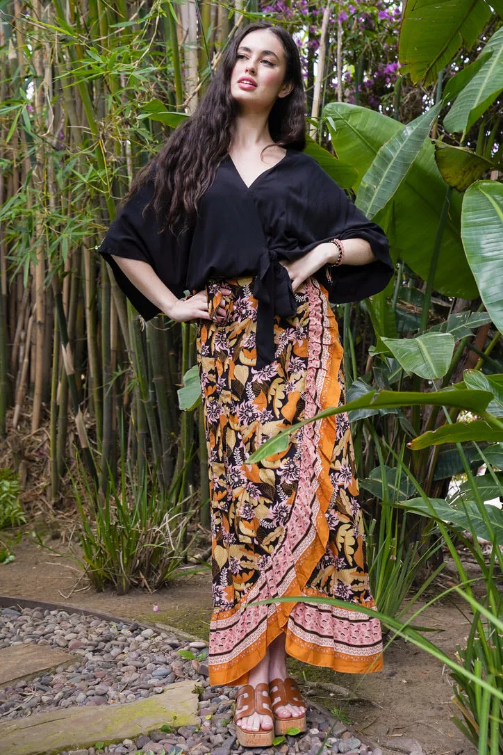 Flora Wrap Skirt