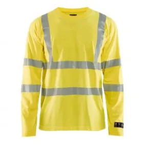 Multinorm&#x20;T-shirt&#x20;Long&#x20;Sleeves&#x20;3481&#x20;High&#x20;Vis&#x20;Geel&#x20;-&#x20;Bl&#xE5;kl&#xE4;der