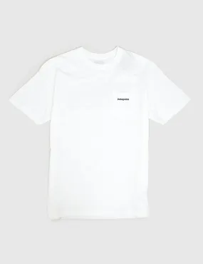 Patagonia P-6 Logo Pocket T-Shirt - White