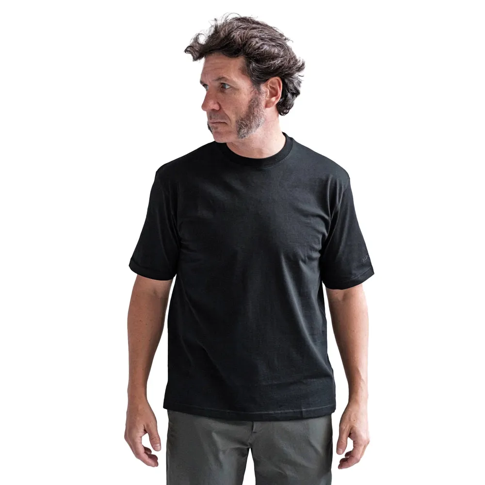 SILENCIOSA Embossed TShirt - Black