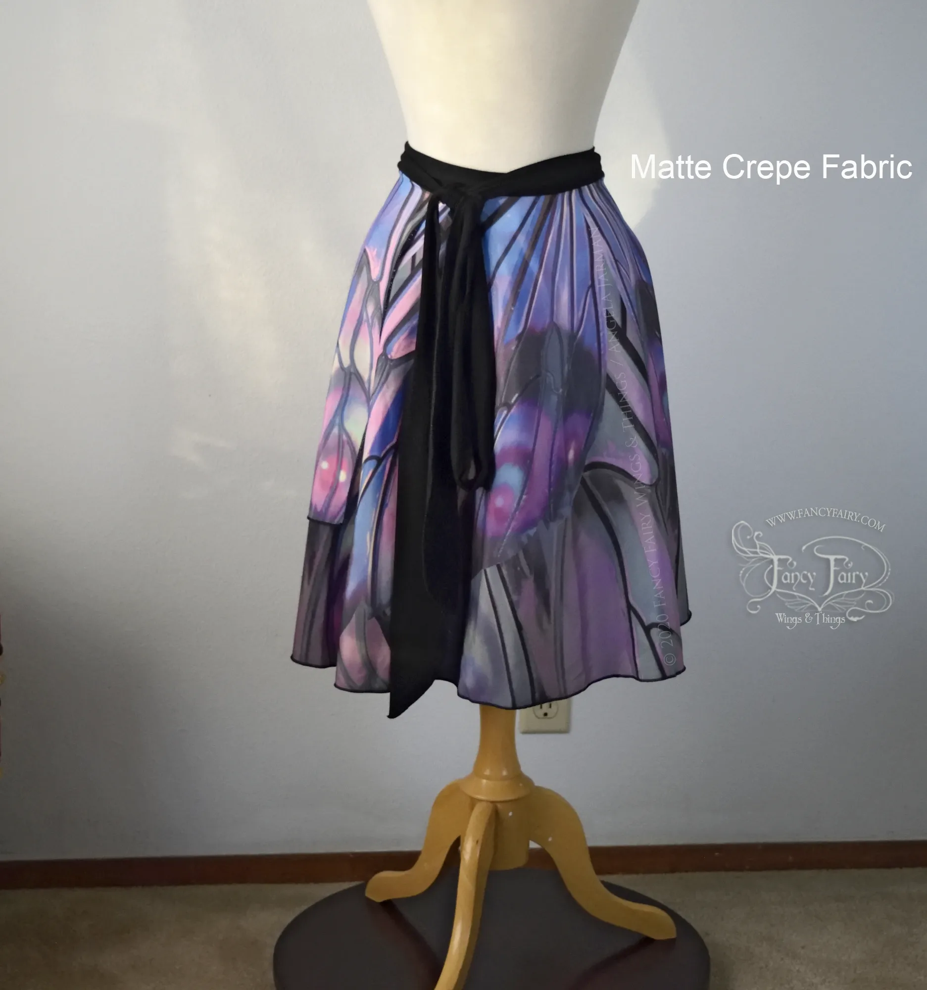 Unseelie Ellette Fairy Wing Wrap Skirt Made to Order