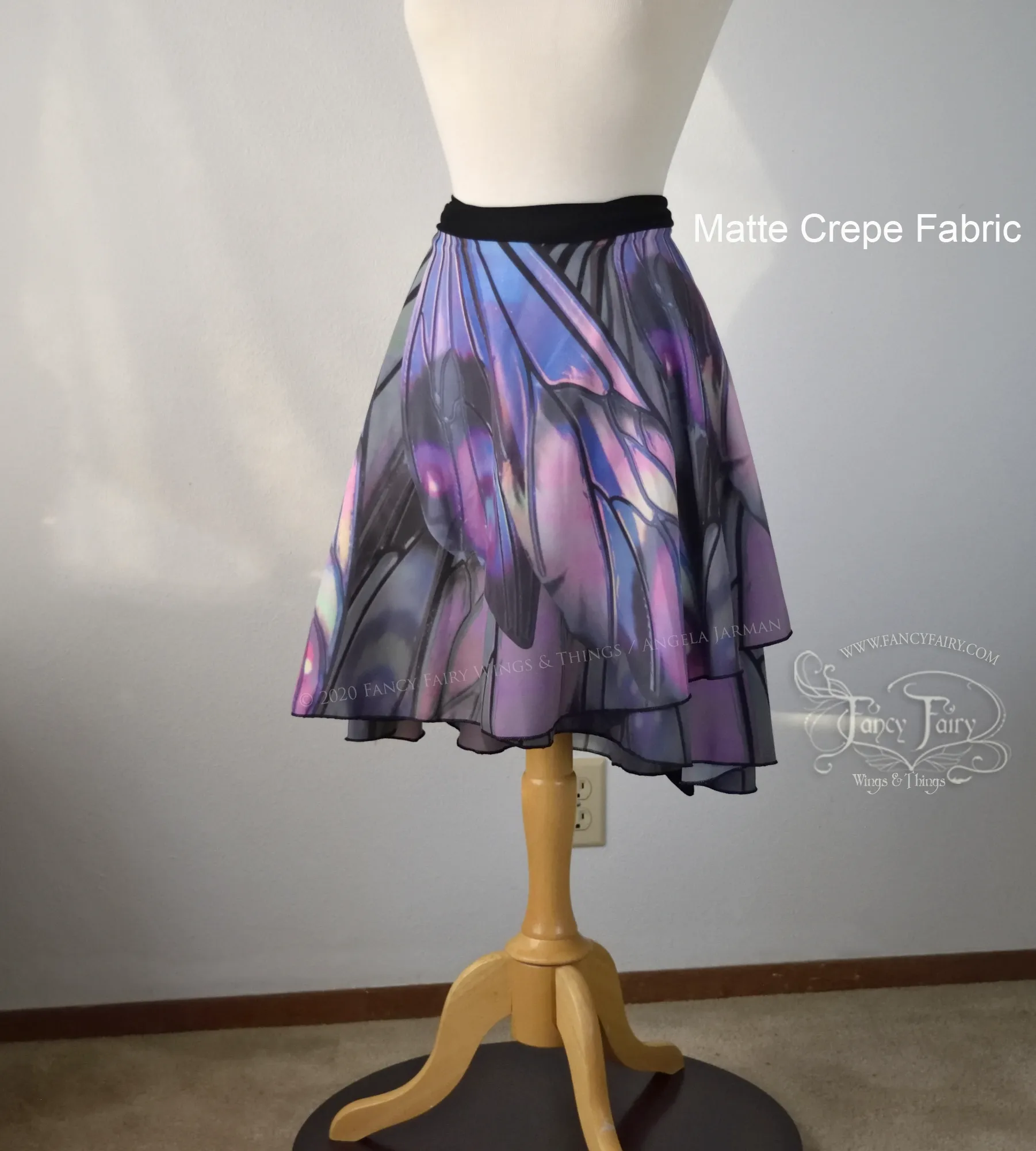 Unseelie Ellette Fairy Wing Wrap Skirt Made to Order